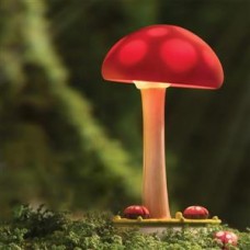 Vacii Mushroom 2埠USB充電座-紅蘑菇